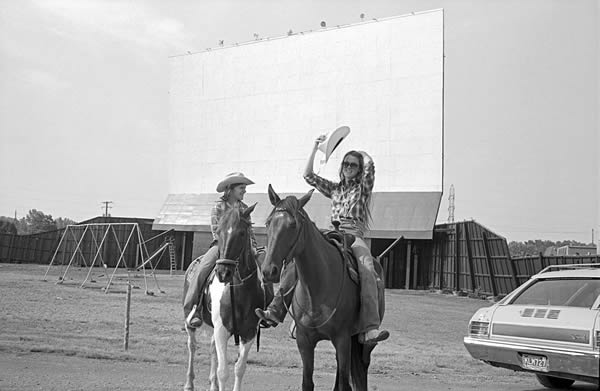 Grand River Drive-In Theatre - Old Picture